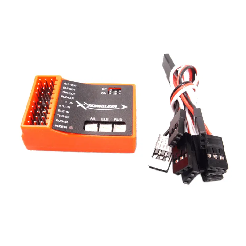 Skywalker 6-Axis Flight Controller Gyroscope Compatible Ppm Pcm For T-Tail/V-Tail/Delta-Wing Fixed-Wing Rc Airplane 1