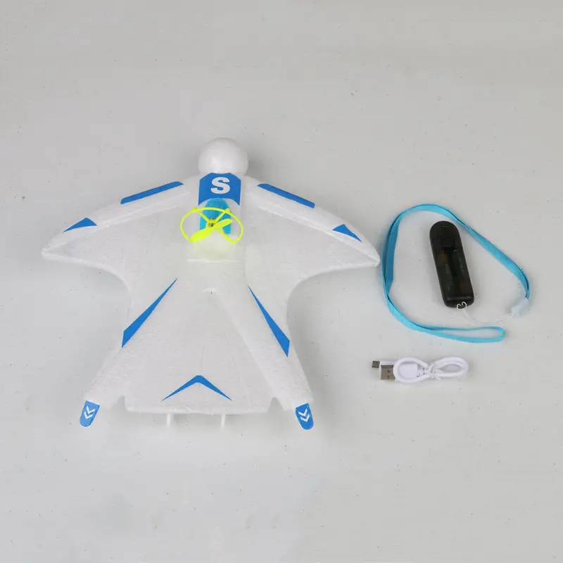 Skywalker Crazy Flyer 263Mm Wingspan Electric Capacitor Hand Throwing Free-Flying 2.4Ghz Epp Rc Airplane Rtf 1