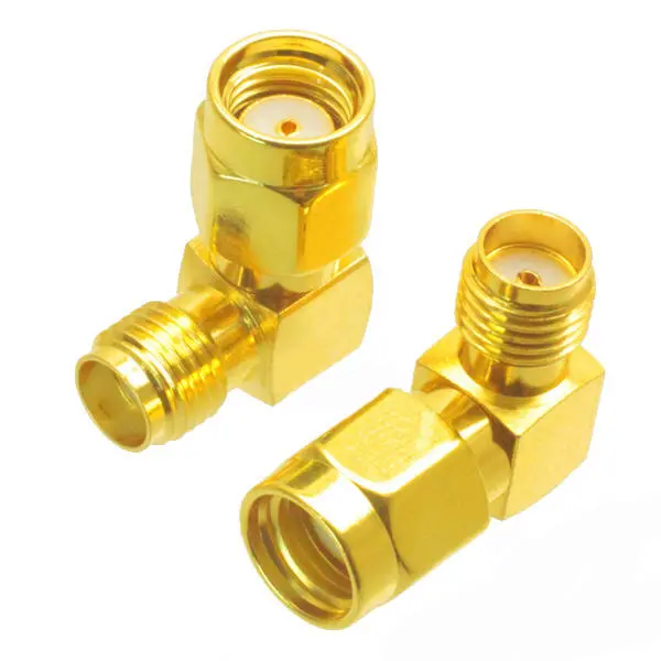 Sma Female To Rp-Sma Male Right Angle Adapter Connector For Rc Drone 1