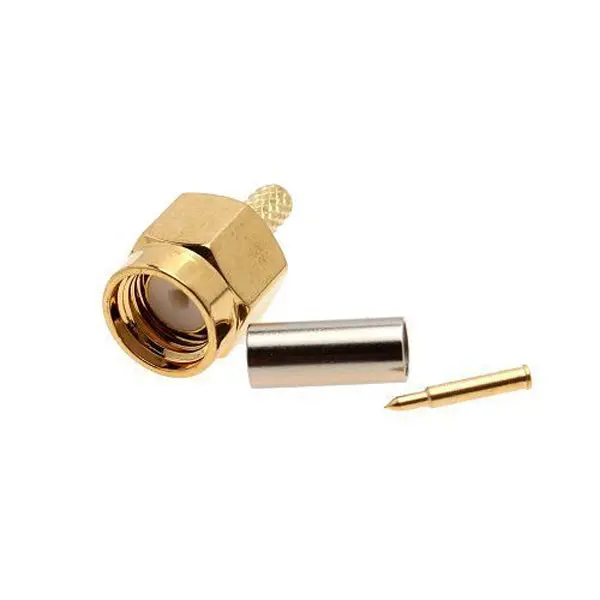 Sma Male 50-1.5 Rf Connector For Rg174 Rg316 Lmr100 Cable 1