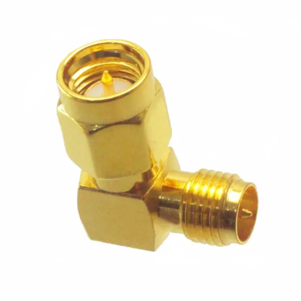 Sma Male To Rp-Sma Female Right Angle Rf Adapter Connector For Rc Drone 1
