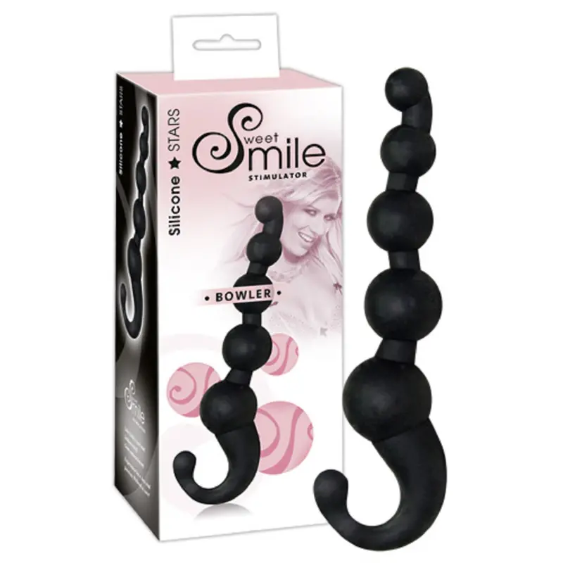 Smile Black  Bowler Anal Wand. 1