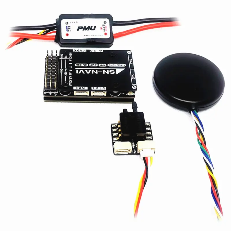 Sn-Navi Mavlink Smart Audio Flight Controller Fc Built-In Osd+Airspeed Meter+Pmu Module+Gps For Rc Airplane Fixed Wing 1