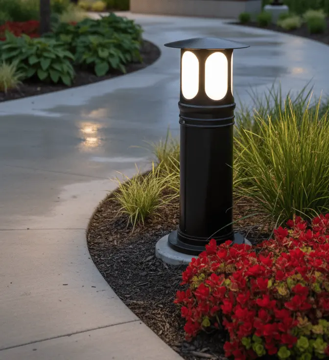 Solar Outdoor Lawn Lamp Fd-C27 1