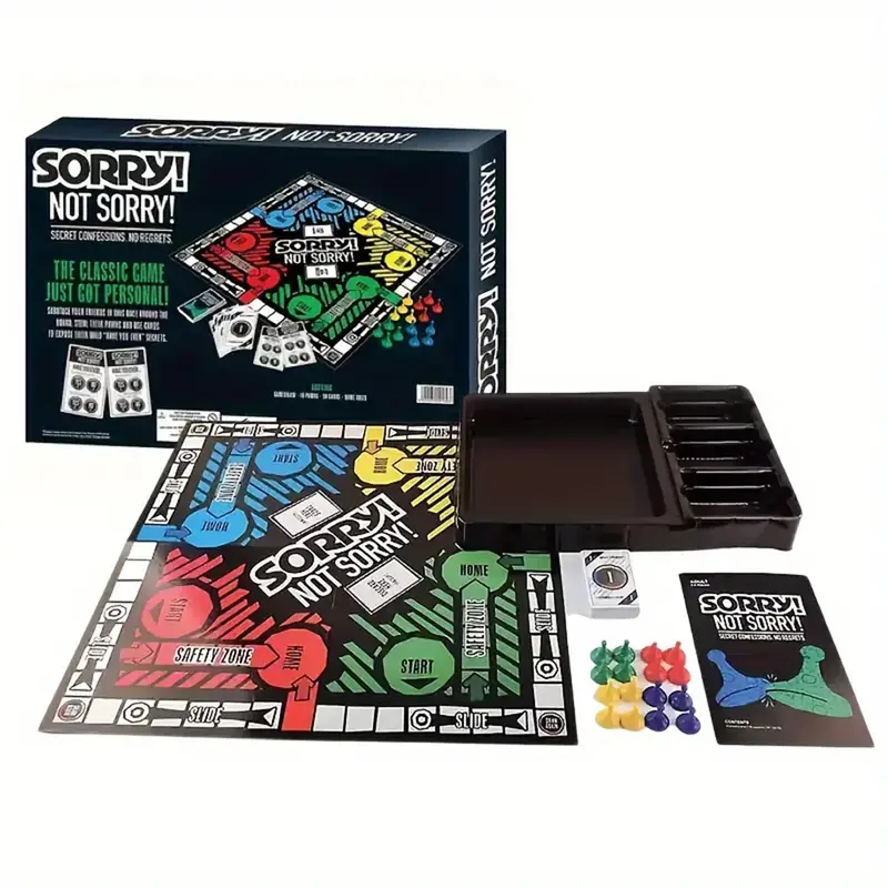 Sorry Not Sorry Party Game. 1