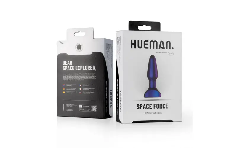 Space Force Potent Vibrating Anal Plug. 1