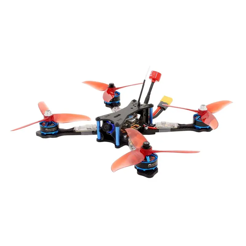 Spc Maker P220 Fpv Racing Drone Pnp Omnibus F4 Osd 30A Blheli_S Esc Foxeer 1000Tvl Cam 5.8G 40Ch Vtx 1