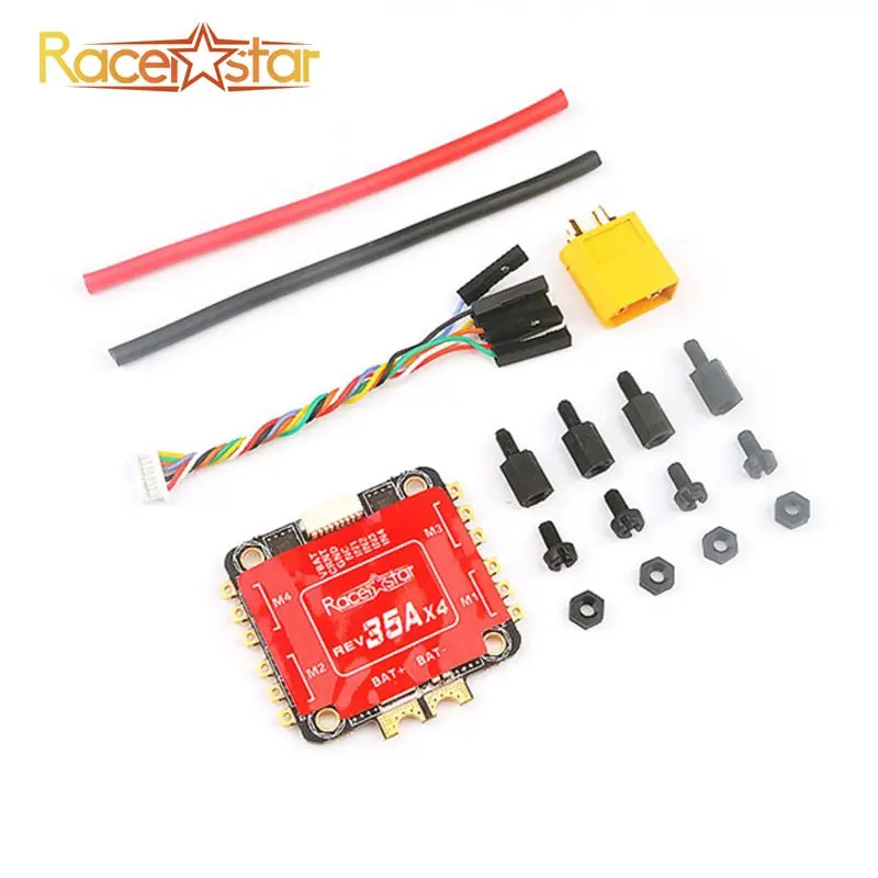 Special Edition Racerstar Rev35 35A Blheli_S 3-6S 4 In 1 Esc Built-In Current Sensor For Rc Racer Racing Fpv Drone Spare Parts 1