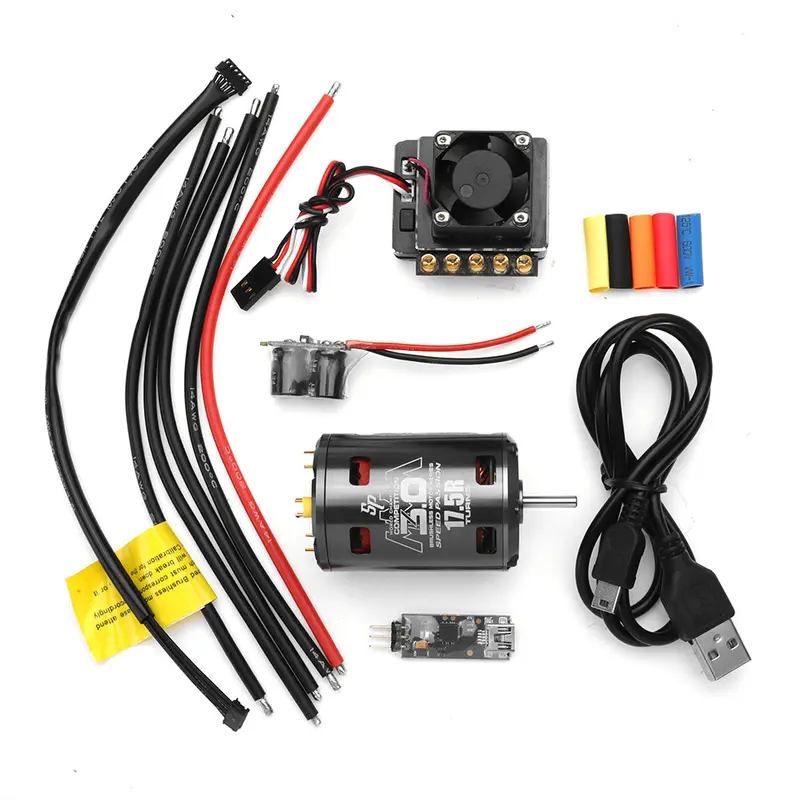 Speed Passion Competition 540 Motor Ver.3 17.5T 13.5T + Gt4 90A Esc Set For 1/10 On-Road Rc Car 1