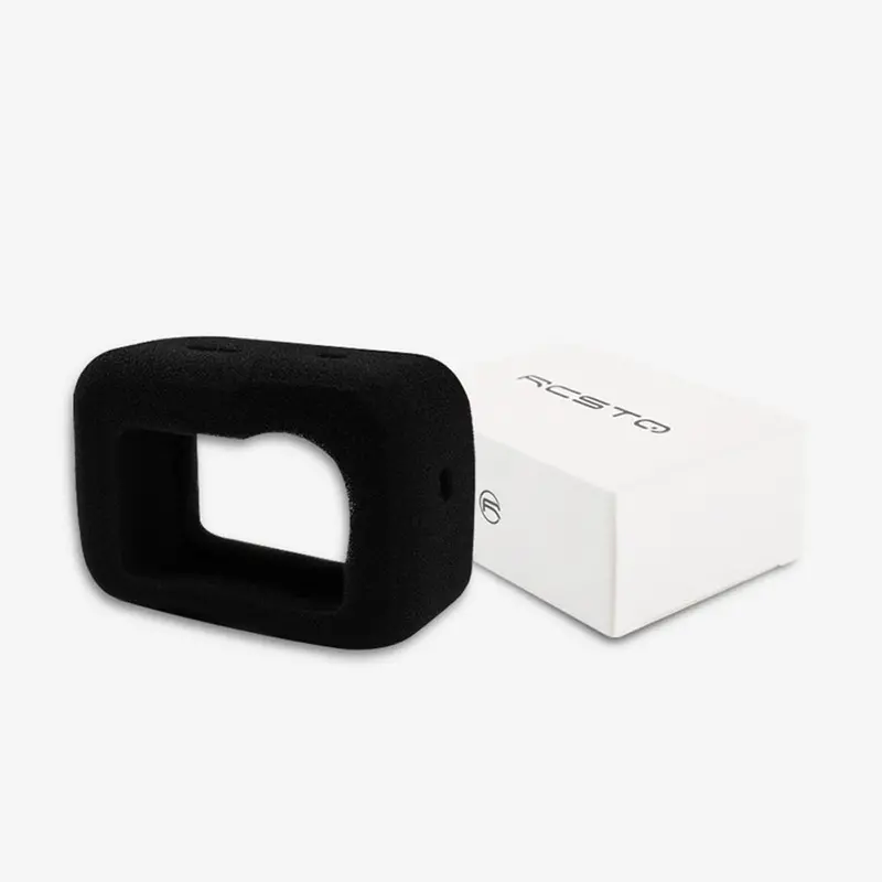 Sponge Windshield Noise Reduction Black For Dji Osmo Action Sport Camera 1