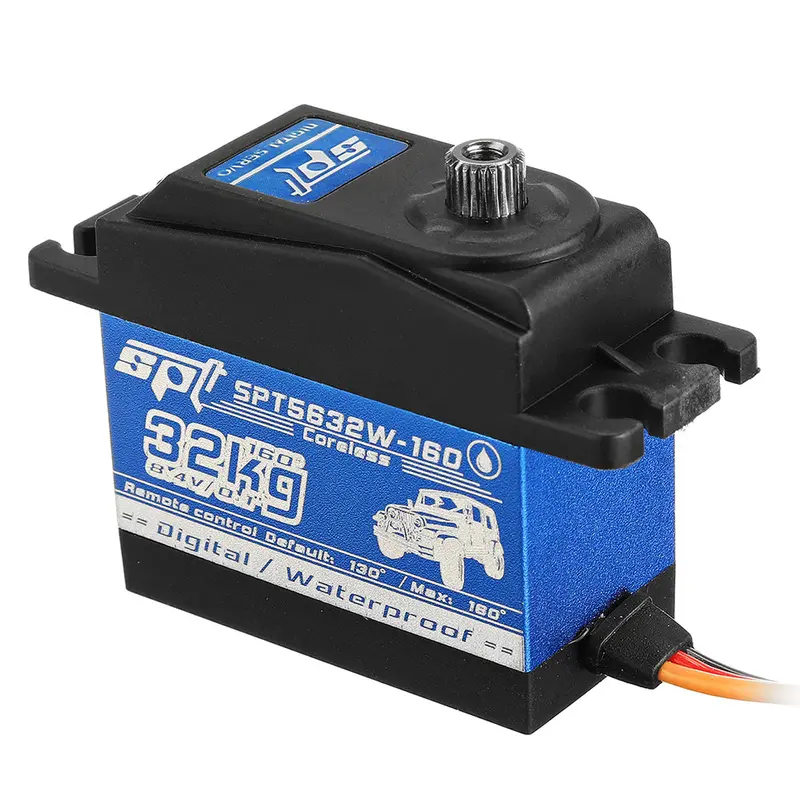 Spt Servo Spt5632w-160 32Kg Coreless Digital Servo Waterproof Large Torque For 1/8 1/10 Rc Car 1