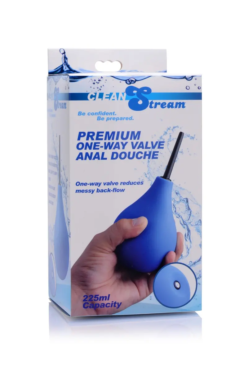 Squeaky Clean Premium One Way Valve Anal Douche. 1