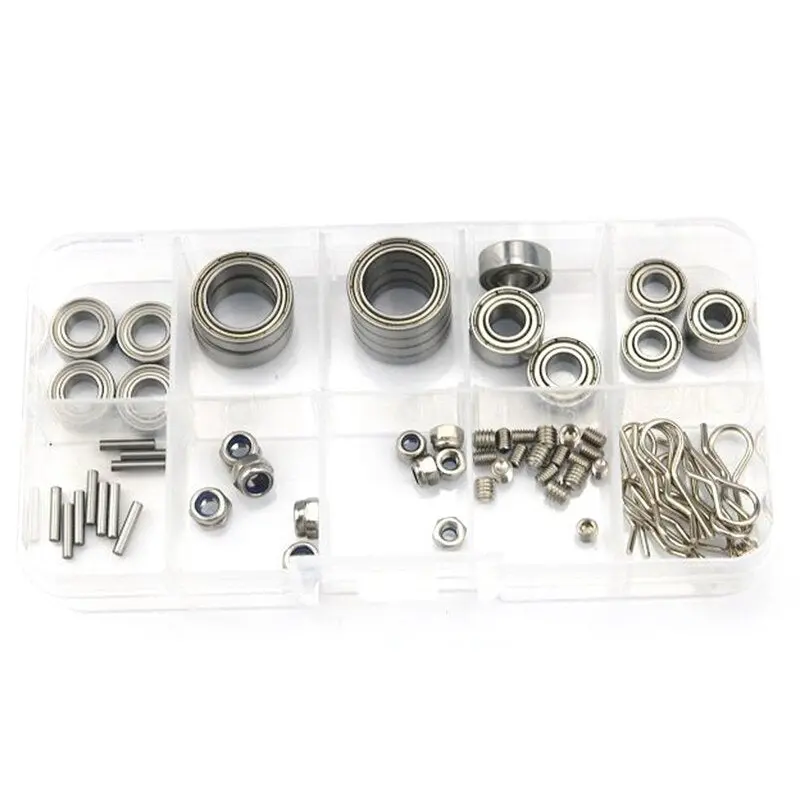 Stainless Steel Ball Bearing Sets For Traxxas Summit 1/10 Rc Car Climbing Tool Part Kit 1