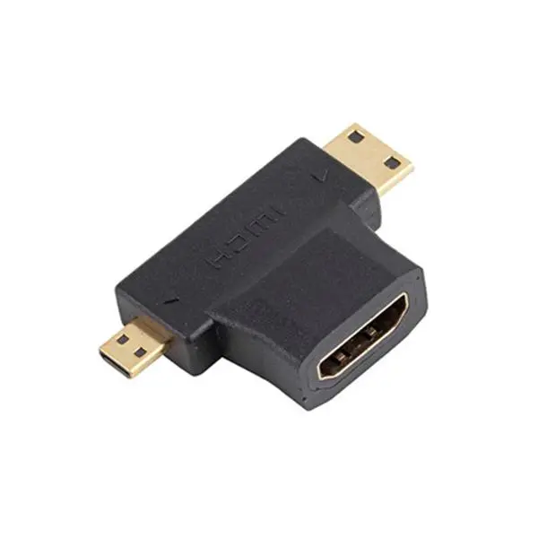 Standard Hd Port-A To Mini Hd Port-C Micro Hd Port-D Adapter Connector 3 In 1 For Fpv 1
