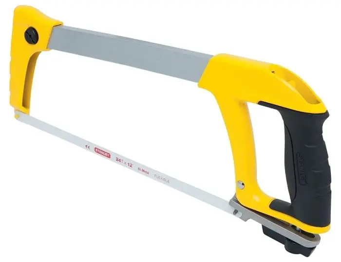 Stanley Tubular High Tension Hacksaw 24T X 12" 1