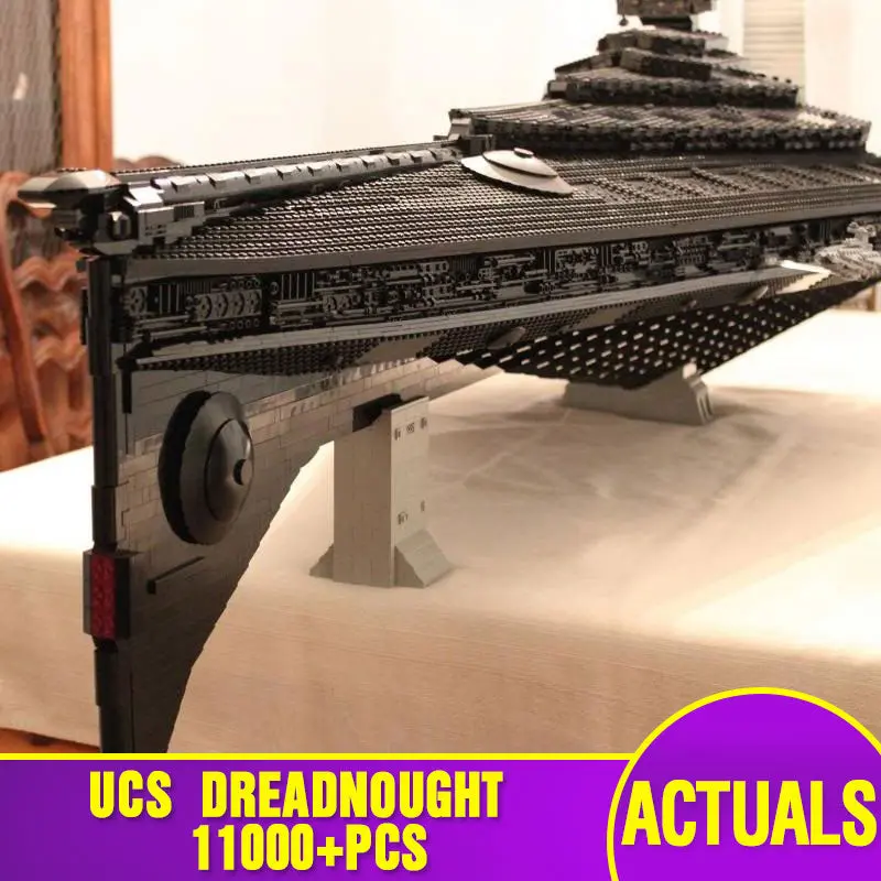 Star Toys Wars Building Blocks Compatible With Legoing Ucs Dreadnought Star Destroyer Assembly Model Kits Kids Christmas Gifts 1