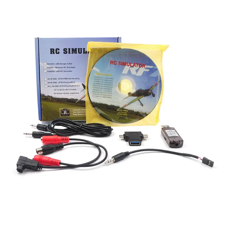 Startrc 8-In-1 Rc Flight Simulator Wireless Simulator For Flysky I6x Radiolink At9s At10 Rc Toys For Kids 1
