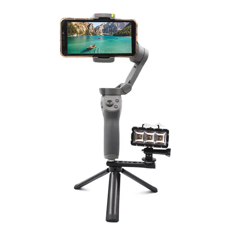 Startrc For Mobile 2 3 Dji Osmo Gimbal Accessories Aluminum Extension Arm Adapter Holder 1/4 Screw Bracket Mount 1