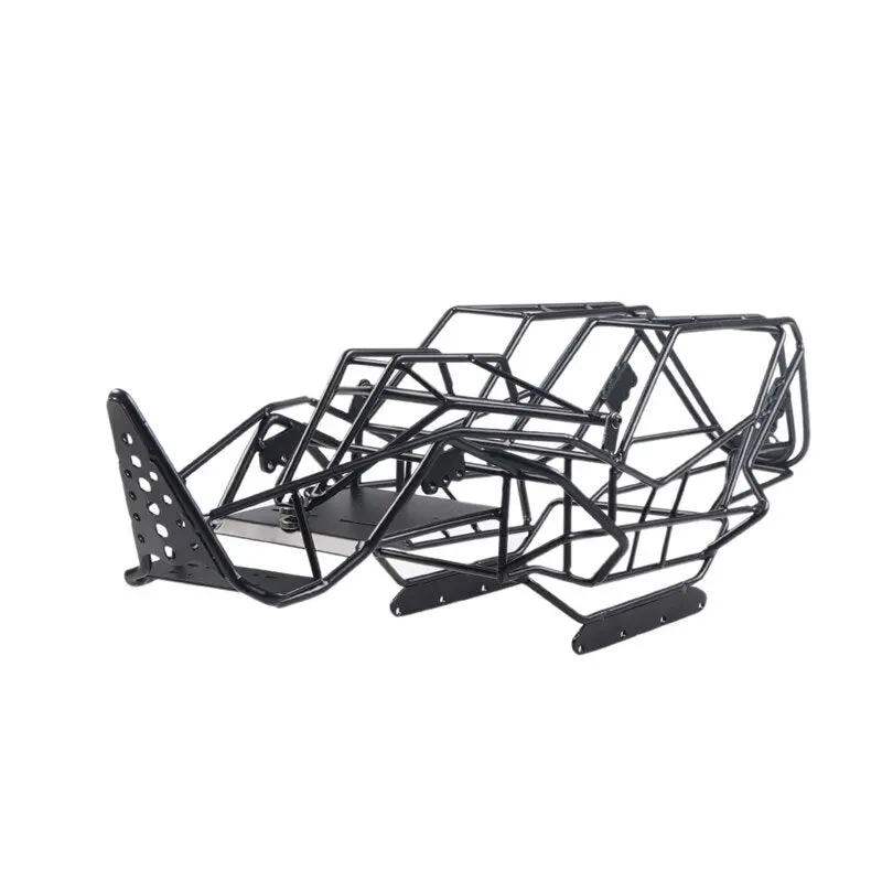 Steel Roll Cage Frame Body Black Steel Frame Body Chassis For Axial With Rcx10 1/10 Rc Rock Car Crawler Climbing Truck Parts 1