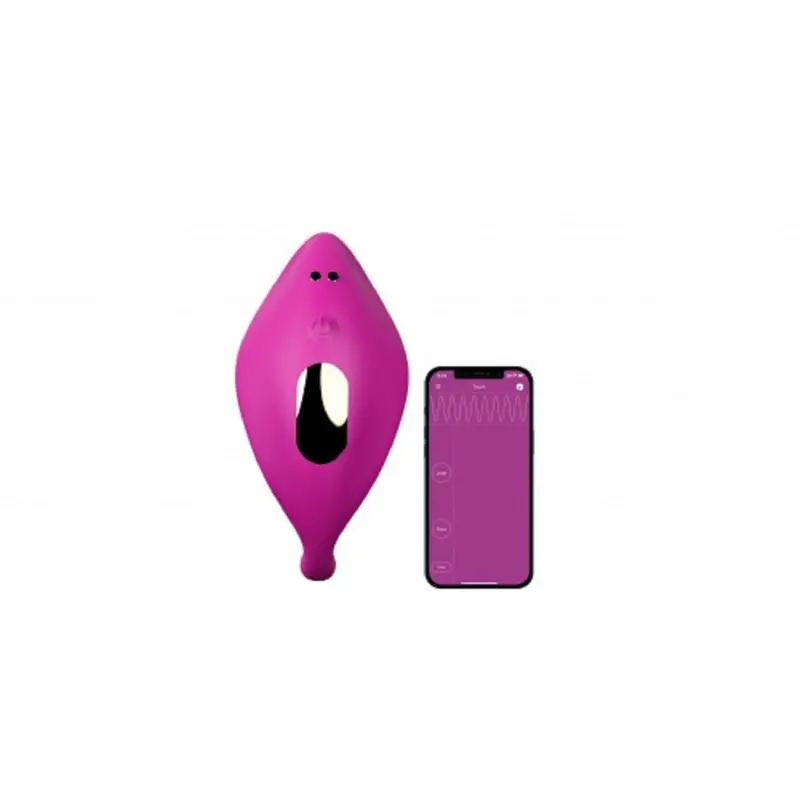 Stim U Wearable Clitoral Vibrator App Control Purple. 1