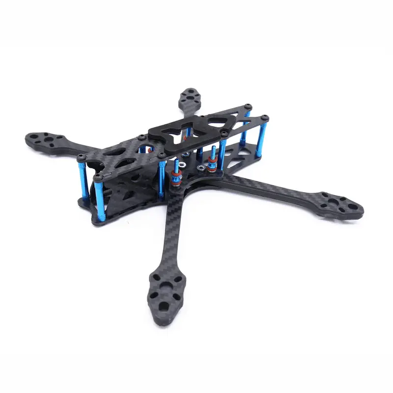 Strech X5 Freestyle 220Mm Wheelbase 5.5Mm Arm 5 Inch Fpv Racing Frame Kit 108G 30.5X30.5/20X20mm For Rc Drone 1