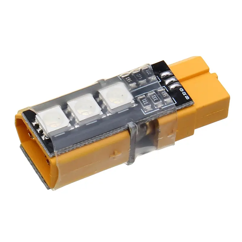 Strix Xt60 Plug Rgb Colorful Led Light Tap Female Male Plug Connector Terminal 1