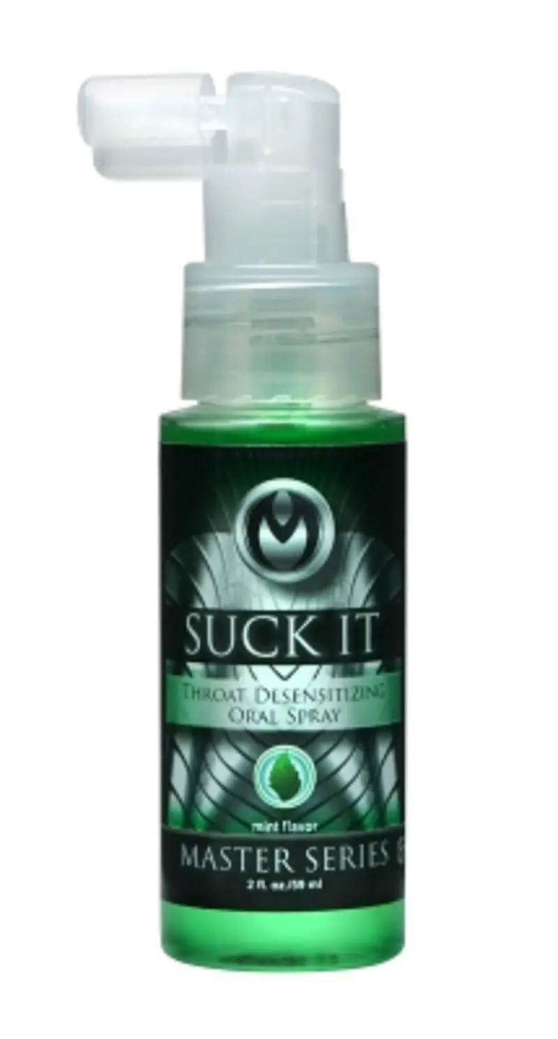 Suck It Throat Desensitizing Oral Sex Spray 2Oz/59Ml By Master Series. 1