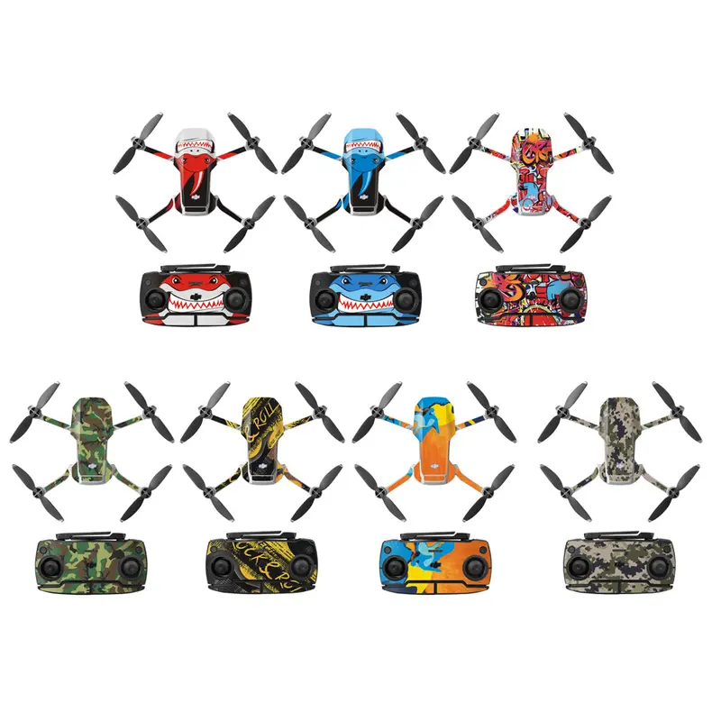 Sunnylife Anti-Scratch Waterproof Body&Remote Control Stickers For Dji Mavic Mini Rc Drone Qoadcopter 1