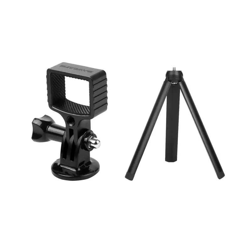 Sunnylife Osmo Pocket Aluminium Adatper Mount Gimbal Expansion Bracket With Tripod For Dji Selfie Tripod Bycle Car Sucker Clamp Accessories 1