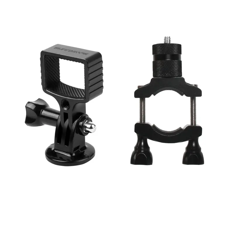 Sunnylife Osmo Pocket Gimbal Expansion Bracket With Bicycle Clamp Motorcycle Holder Aluminium Alloy Version Adatper Mount Accessories For Dji 1