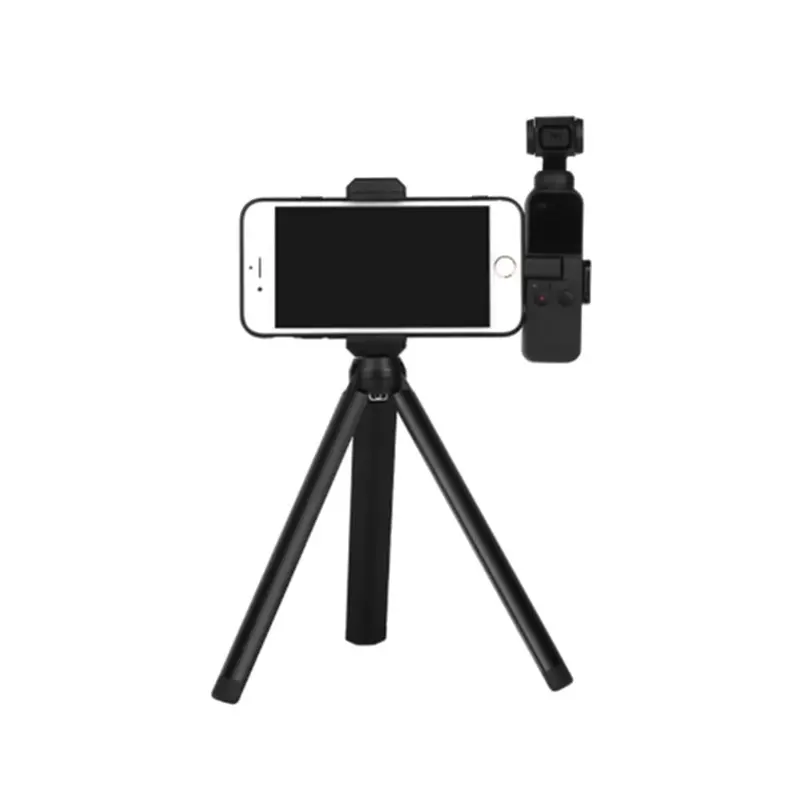Sunnylife Phone Clip Holder Mount With Tripod Bracket For Dji Osmo Pocket Handheld Gimbal Stabilizer Accessories 1
