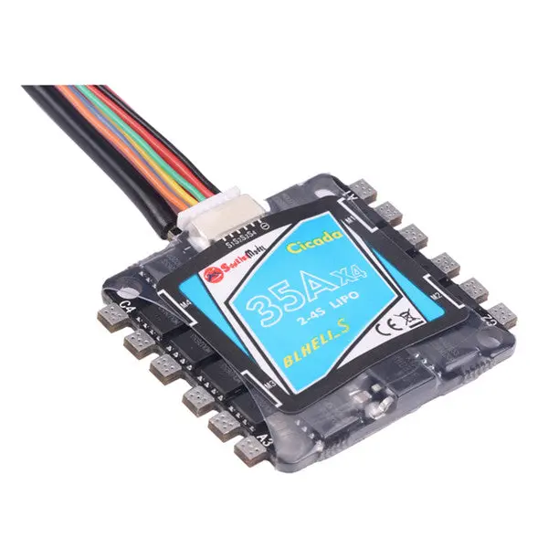 Sunrise Cicada 35Ax4 35A Beheli_S Bb2 2-4S 4 In 1 Esc Support Oneshot42 Multishot Dshot For Rc Drone 1