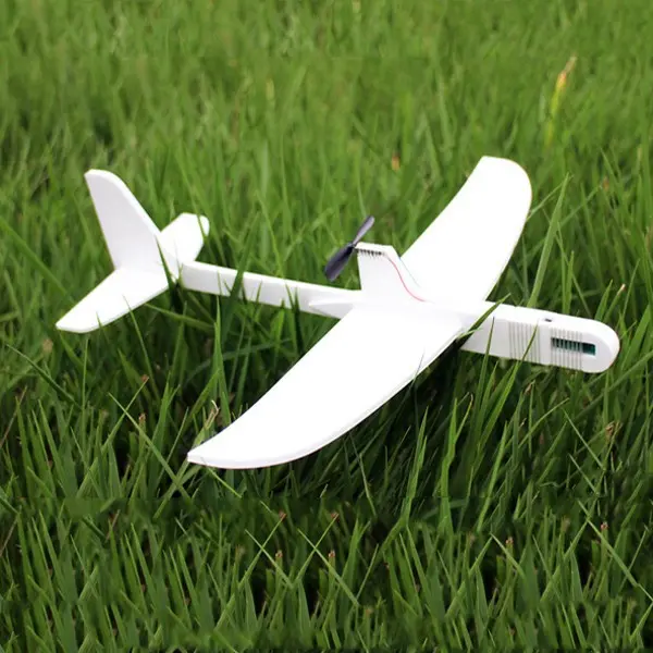 Super Capacitor Electric Hand Throwing Free-Flying Glider Airplane Model 1