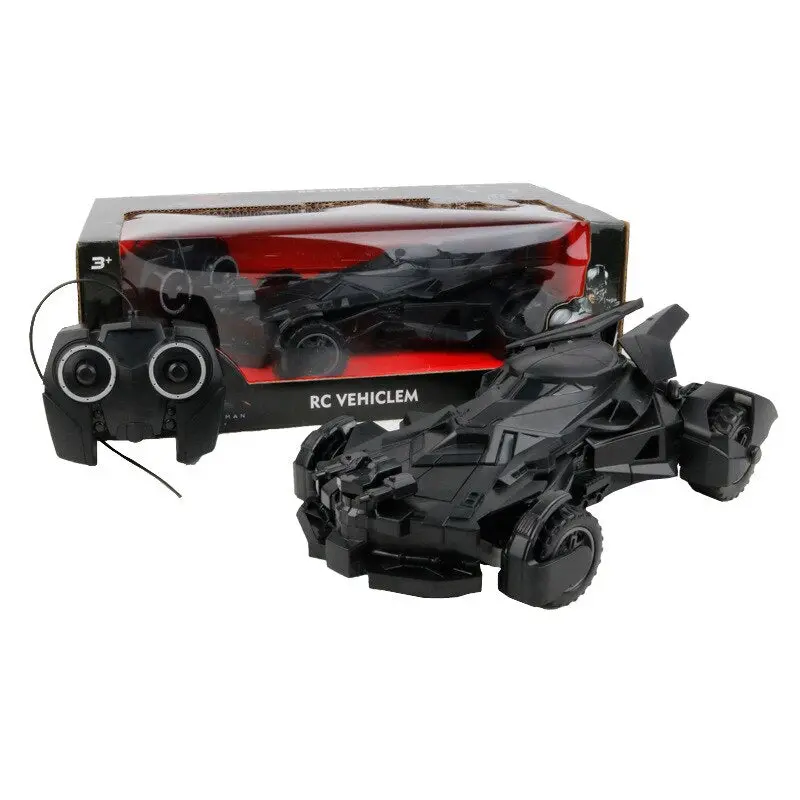 Super Cool Baby Boy Black Batman Chariot Rc Car 4Wd Remote Control Electric Toys Car Kids Rc Car Toy Child Car Toy Boy Gift 1