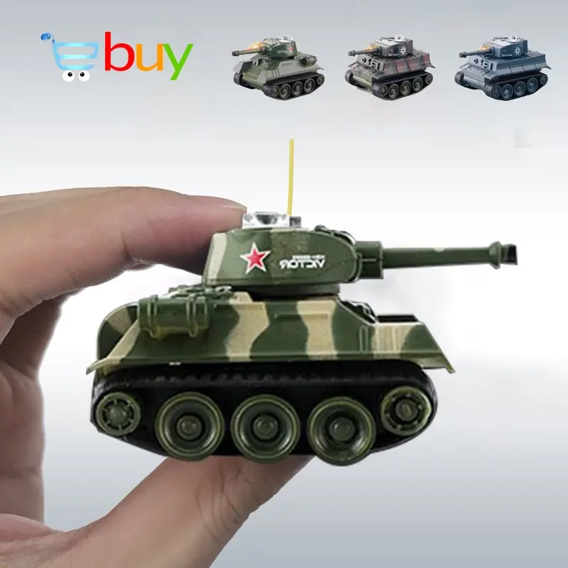 Super Mini Tiger Rc Tank Model Imitate Scale Remote Radio Control Tank Radio Controlled Electronic Toys Tank For Children Kids 1