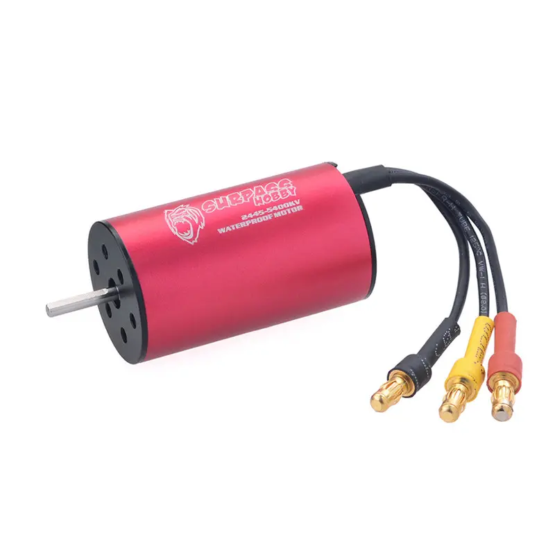 Surpass Hobby 2445 Kk Series 2S Brushless Waterproof Motor 3000/3600/5400Kv For 1/16 1/18 Rc Car 1
