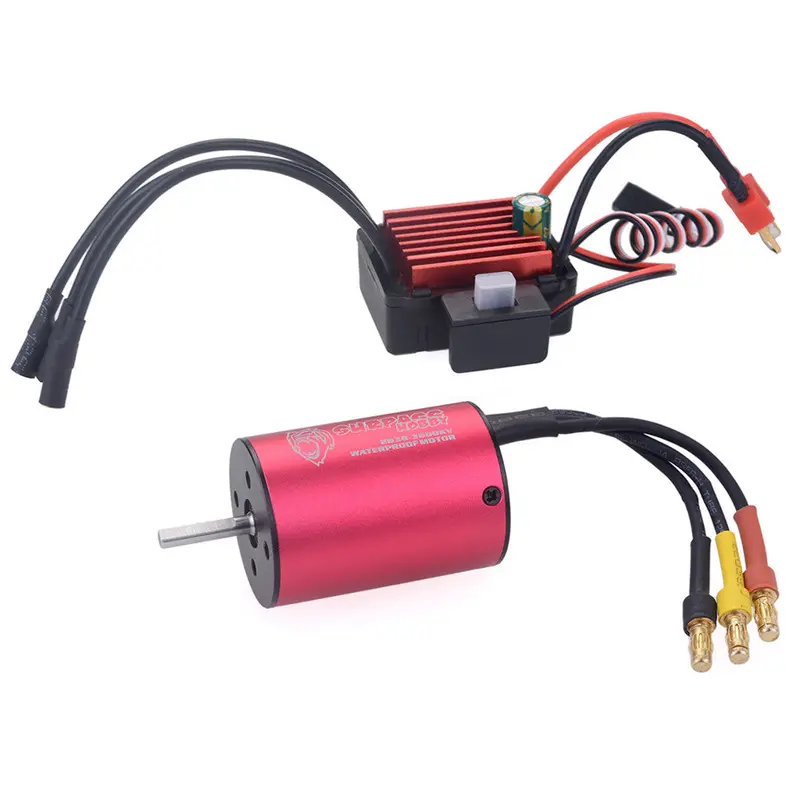 Surpass Hobby 2838 Rc Car Motor 3600Kv+35A Waterproof Esc For 1/12/16 2-3S Drift Buggy Rc Models 1