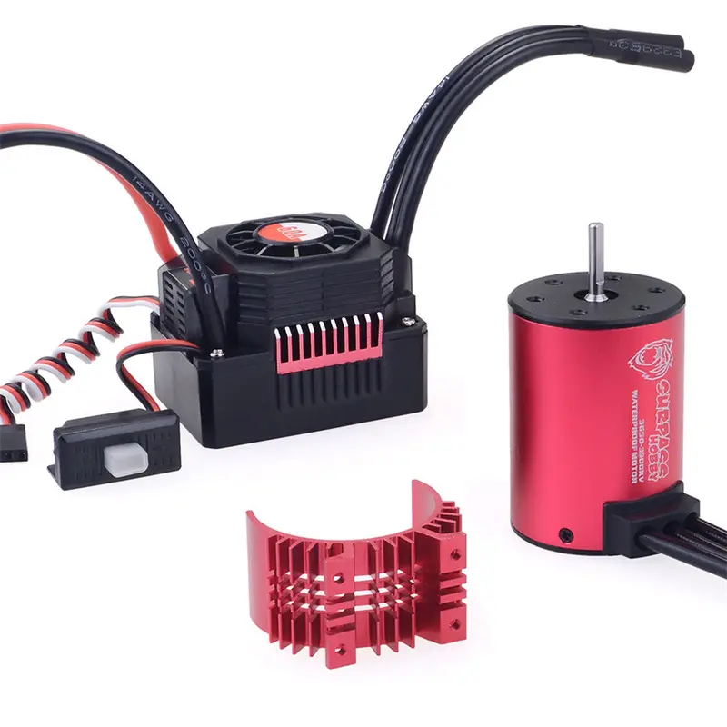 Surpass Hobby 3650 3600Kv Rc Car Motor+45A Waterproof Esc 2-3S For 1/10 Rc Models Drift 1