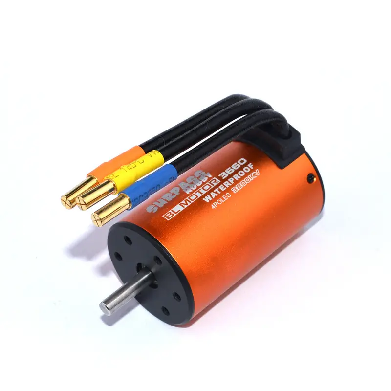 Surpass Hobby 3660 Brushless Waterproof Motor 3300/3800Kv For Traxxas 1/10 Rc Car 1