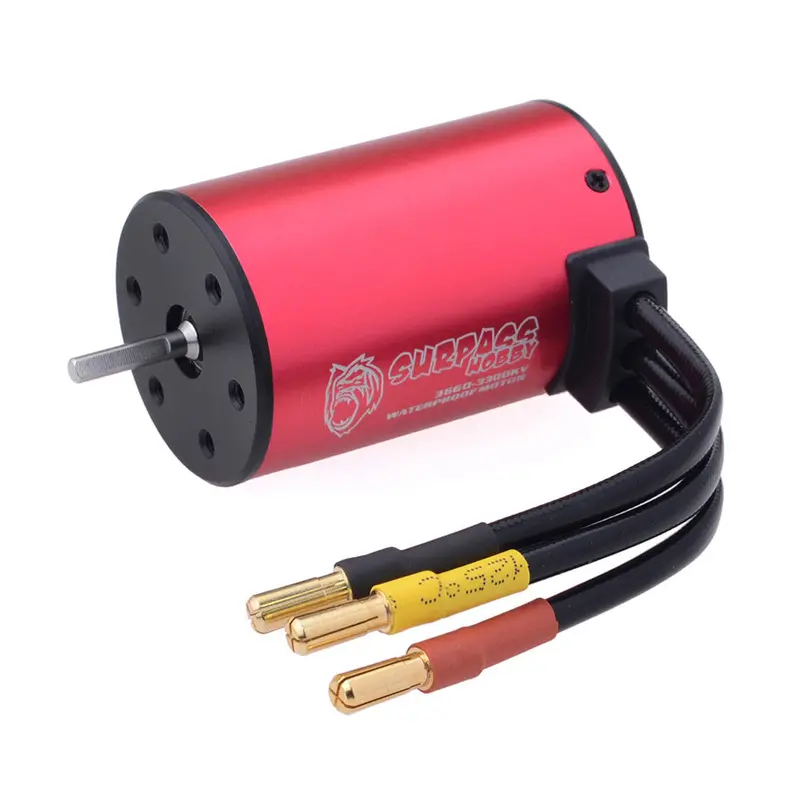 Surpass Hobby 3660 Brushless Waterproof Rc Car Motor 3.175Mm 2200Kv 2600Kv 3100Kv 3500 4200Kv For 1/10 Rc Car Vehicle Parts 1