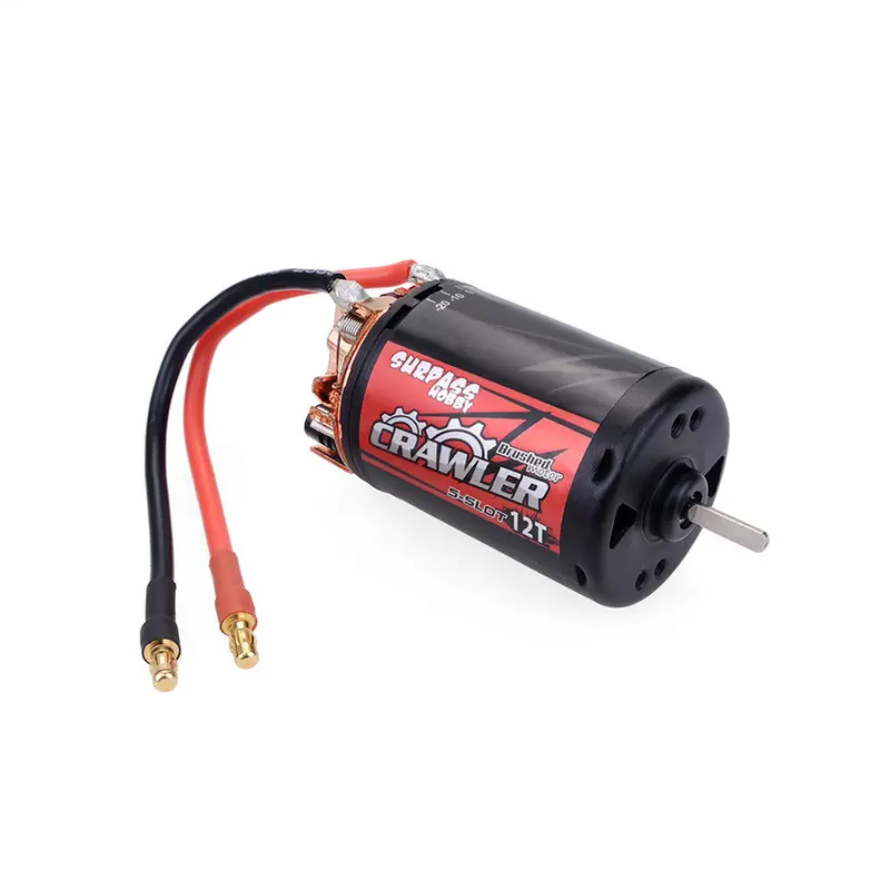 Surpass Hobby 550 Brushed Motor 5 Slots 10T/12T For 1/10 Rc Car Crawler Vehicles Parts 1