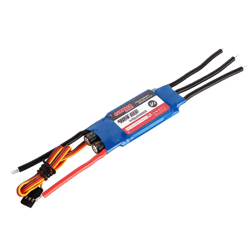 Surpass Hobby V2 40A Brusheless Rc Esc 5V/3A Bec 2-4S For Rc Airplane Drone Fixed Wing Quadcopter 1