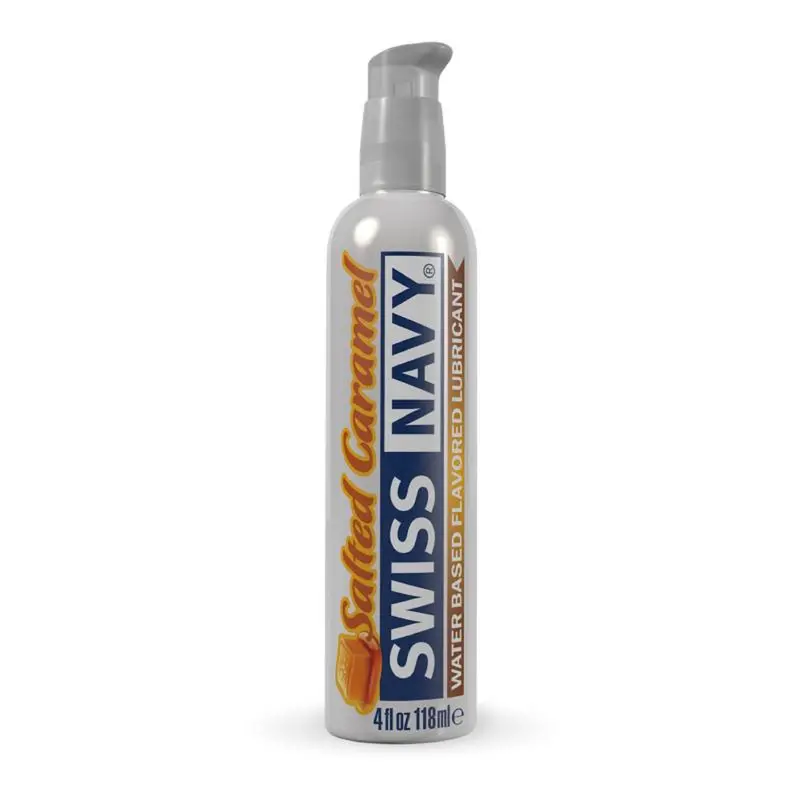 Swiss Navy Salted Caramel Lubricant 4Oz. 1