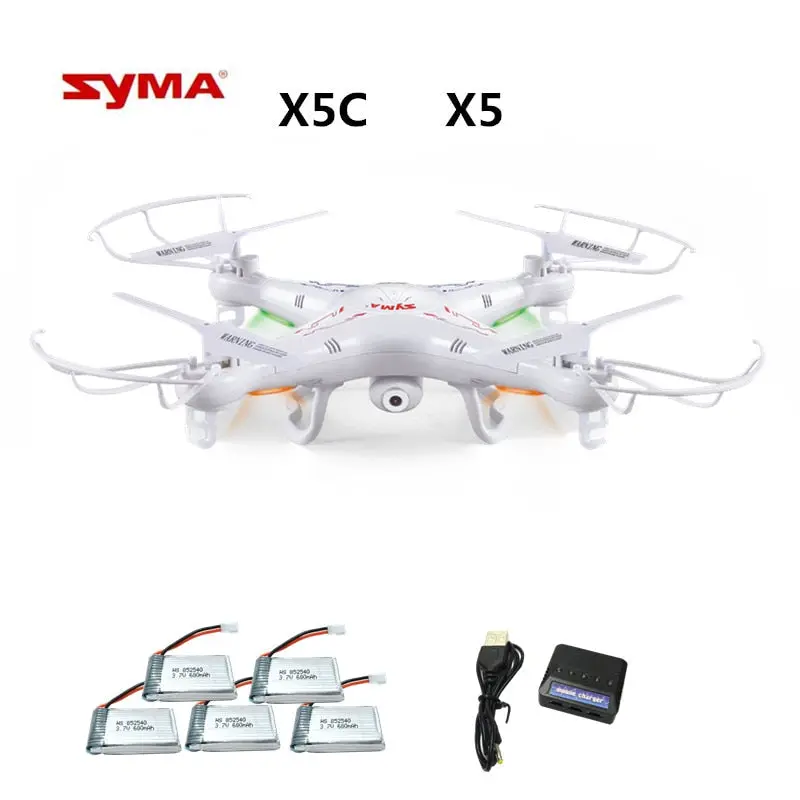 Syma X5c X5c-1 (Drone With Camera 2.0Mp) Quadrocopter With Camera Rc Drone Quadcopter Or Syma X5 X5-1 (No Camera) 2.4G 4Ch Dron 1