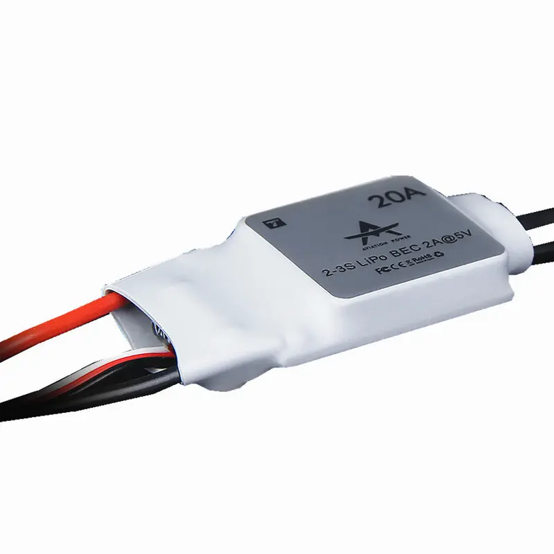 T-Motor At 2~3S 20A 5V/2A Brushless Esc For Rc Fpv Racing Drone 1
