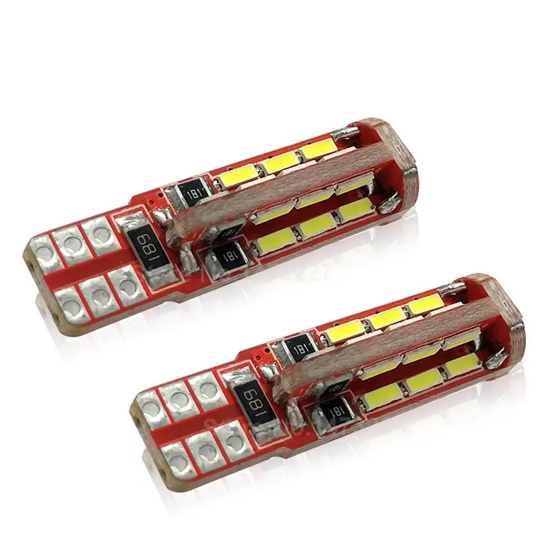 T10 Led 194 192 W5w Canbus 27 Led 4014 Smd 1