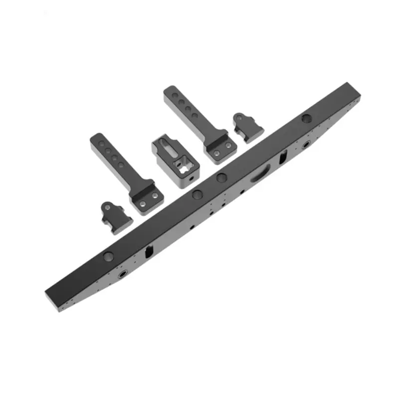 T4 Metal Rear Bumper Protector For 1/10 Crawler Traxxas Trx4 Rc Car 1