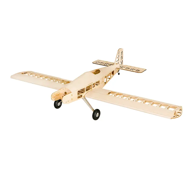 T90-Tractors 2.1M Gas Powered Fixed Wing Kit 2130Mm Wingspan Light Wood Balsa Oil Rc Trainer Airplane Kit 1