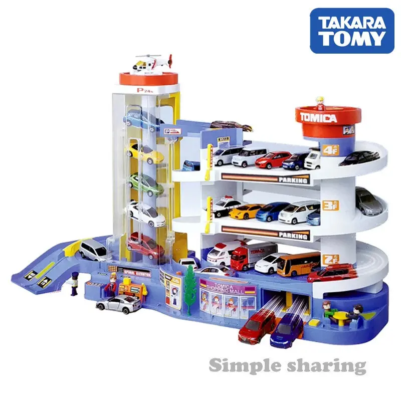 Takara Tomy Super Auto Tomica Building Model Kit Hot Baby Toys Building Blocks Miniature Educational Kids Bauble 1