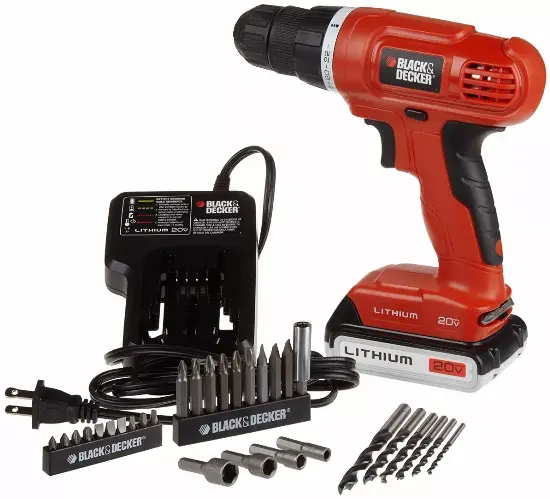 Taladro Inalambrico Recargable Black & Decker 1